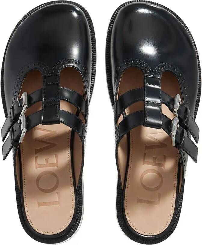 Loewe Slippers & Mules Campo Mary Jane Mule in zwart