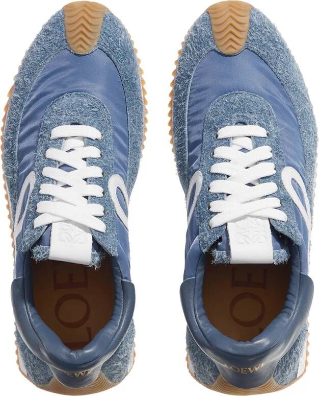 Loewe Sneakers Flow Suede Sneakers in blauw