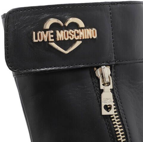 Love Moschino Boots & laarzen Sca.Nod.Wtassel50 Vitello in zwart