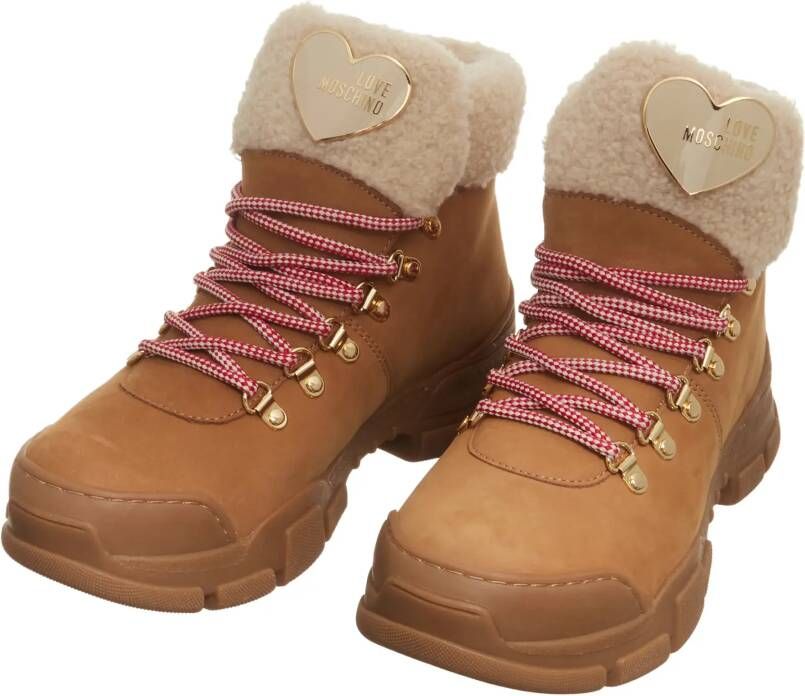 Love Moschino Boots & laarzen Sneakers Donna in bruin