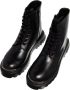 Love Moschino Boots & laarzen Square Love Stivaletto Donna in zwart - Thumbnail 2