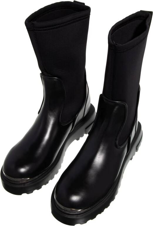 Love Moschino Boots & laarzen Square Love Stivaletto Donna in zwart