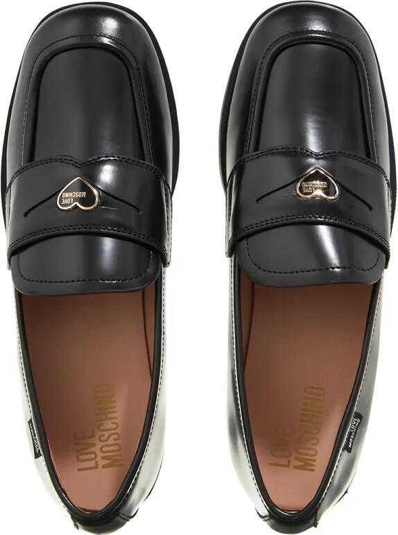 Love Moschino Loafers Lovely College Scarpa Donna in zwart