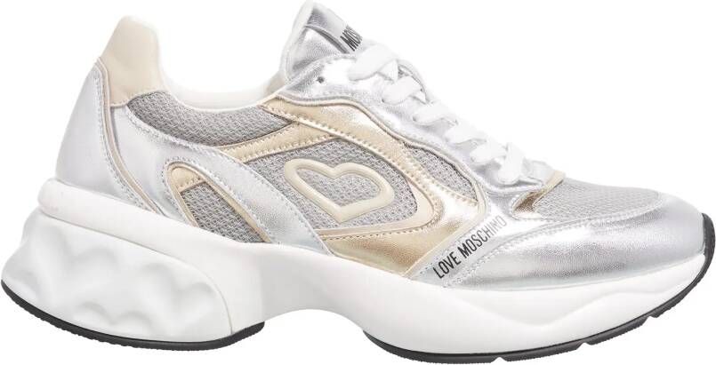 Love Moschino Low-Top Sneakers Donna in goud