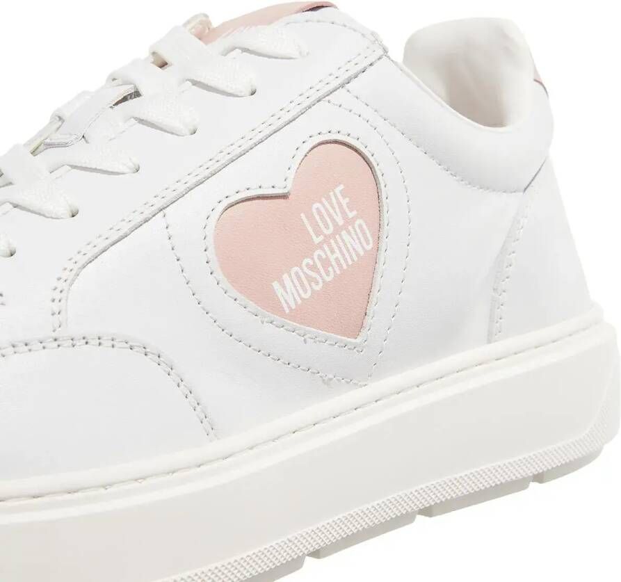 Love Moschino Low-Top Sneakers Donna in wit