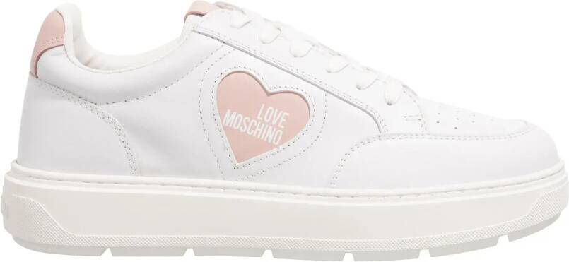 Love Moschino Low-Top Sneakers Donna in wit