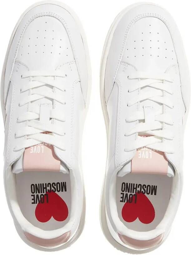 Love Moschino Low-Top Sneakers Donna in wit