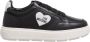 Love Moschino Low-Top Sneakers Donna in zwart - Thumbnail 3