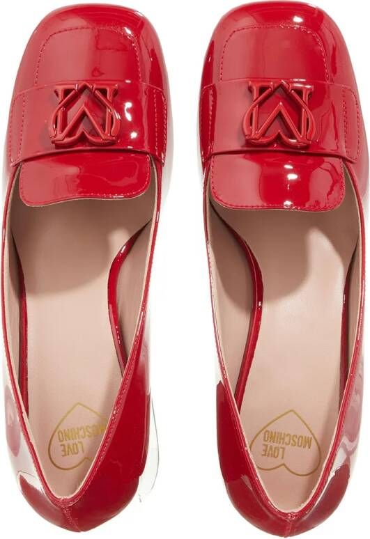 Love Moschino Pumps & high heels Monogram Scarpa Donna in rood