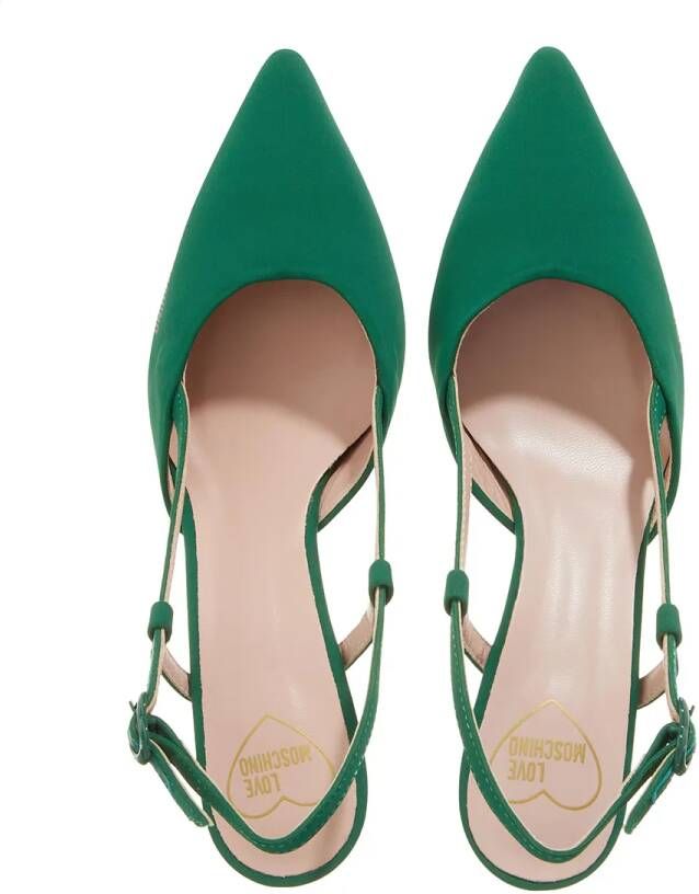 Love Moschino Pumps & high heels Rubber Logo Scarpa Donna in groen