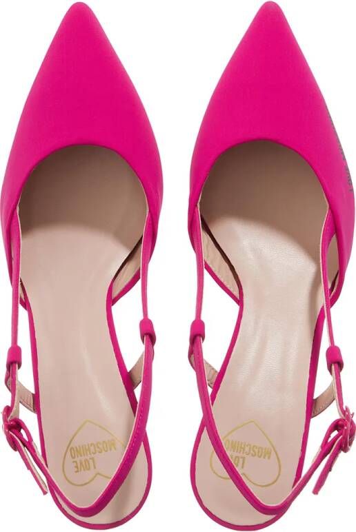 Love Moschino Pumps & high heels Rubber Logo Scarpa Donna in roze