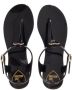 Love Moschino Sandalen Jelly in zwart - Thumbnail 2