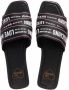 Love Moschino Slippers & Mules Sandals in zwart - Thumbnail 2