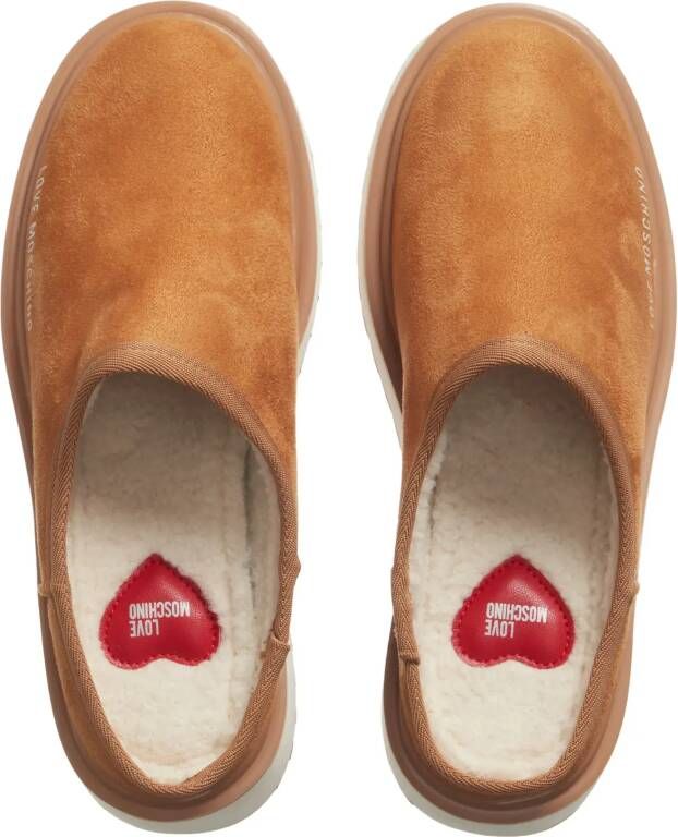 Love Moschino Slippers Scarpa Donna in bruin