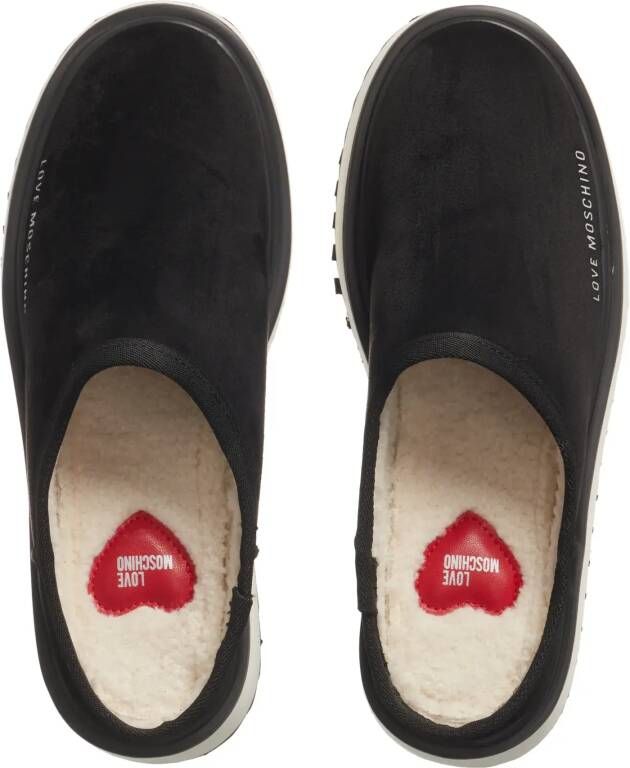 Love Moschino Slippers Scarpa Donna in zwart