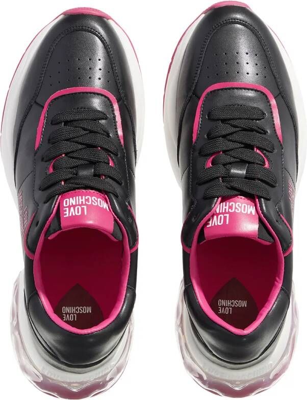 Love Moschino Sneakers Crystal Love Sneakers Donna in roze