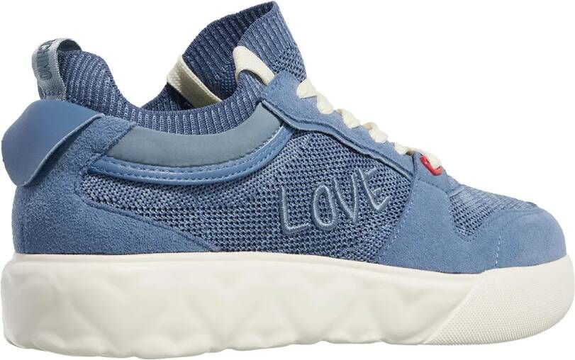 Love Moschino Sneakers Heart Love Sneakers Donna in blauw