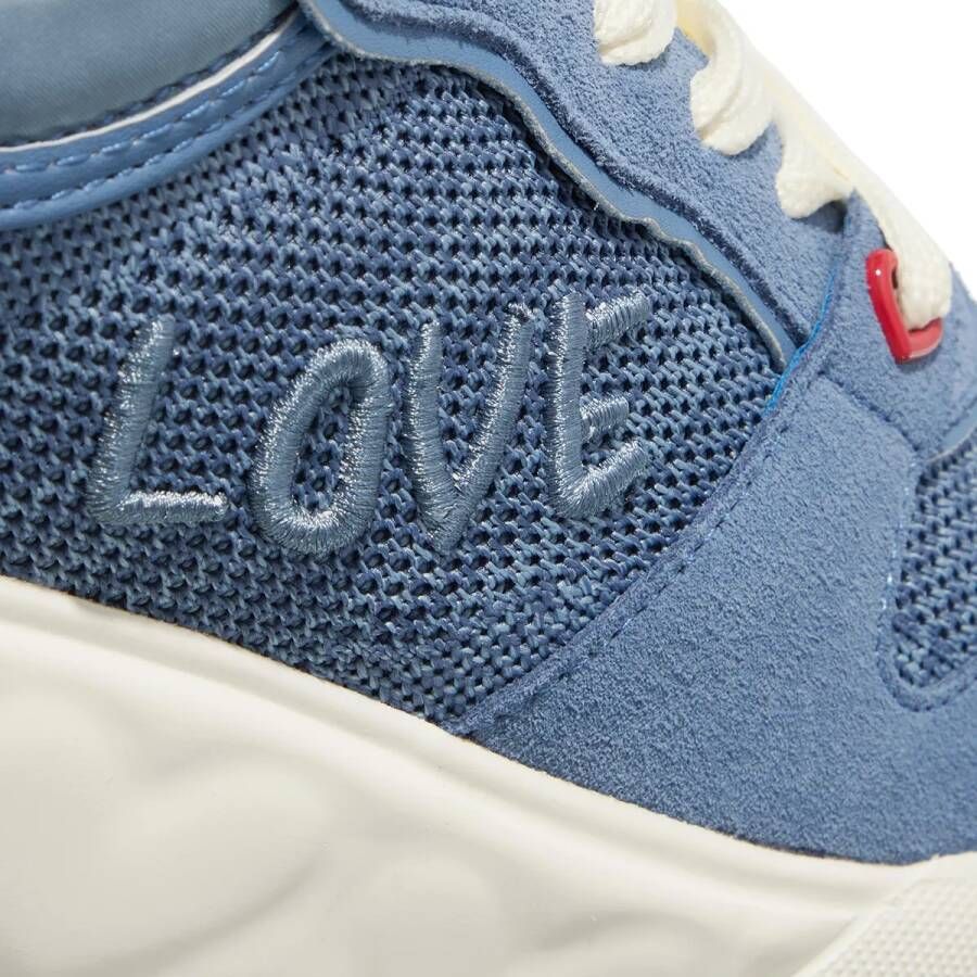 Love Moschino Sneakers Heart Love Sneakers Donna in blauw