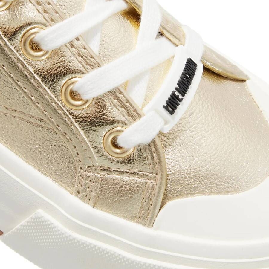 Love Moschino Sneakers New Pop Love Sneakers Donna in goud