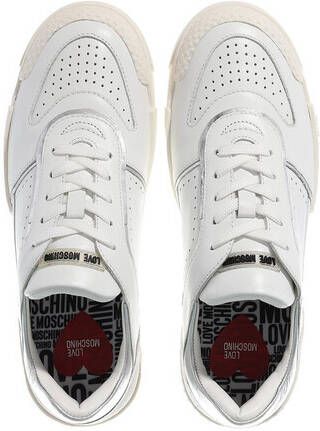 Love Moschino Sneakers Sneakerd Text50 Mix in wit