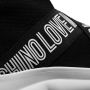 Love Moschino women shoes high top trainers sneakers Zwart Dames - Thumbnail 11