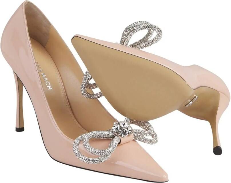 Mach&Mach Pumps & high heels Double Bow Heel Shoes in poeder roze