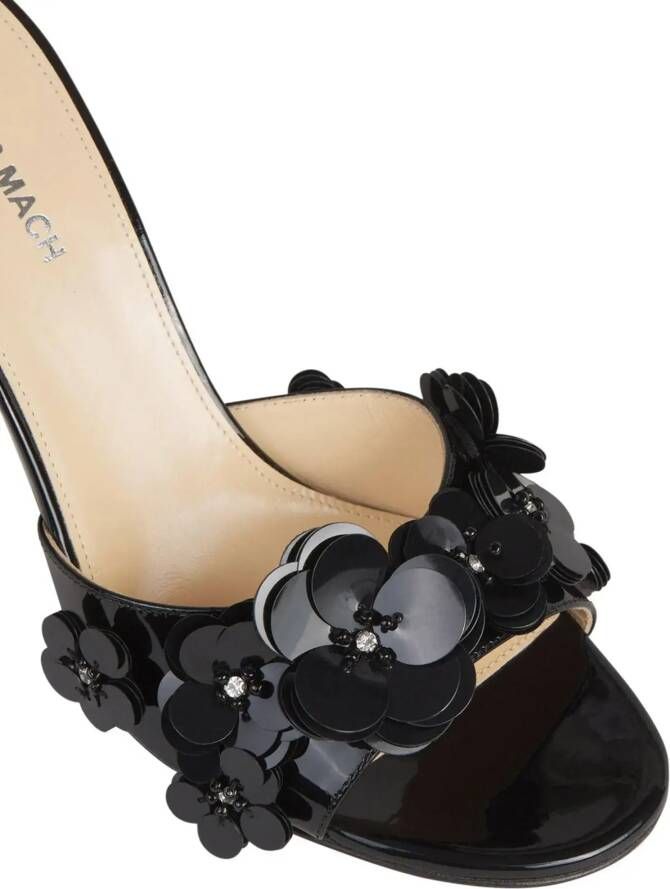 Mach&Mach Pumps & high heels Sandals with Flower Detail in zwart