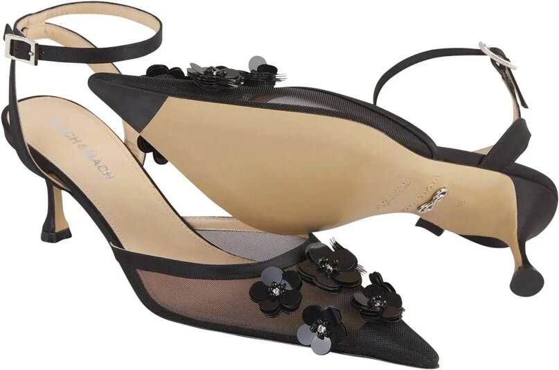 Mach&Mach Pumps & high heels Sandals with Flower Detail in zwart