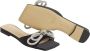 Mach&Mach Sandalen Bow Detail Sandals in zwart - Thumbnail 2