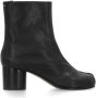 Maison Margiela Boots Black Leather Tabi Boots in zwart - Thumbnail 2