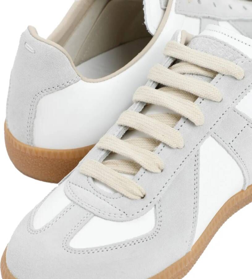 Maison Margiela Low-Top Sneakers Dirty White Replica Sneakers in wit