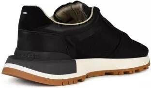 Maison Margiela Sneakers 50-50' Black Leather Blend Sneakers in zwart