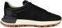 Maison Margiela Sneakers 50-50' Black Leather Blend Sneakers in zwart - Thumbnail 4