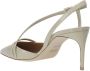 Malone Souliers Beige Stiletto Slingback met Asymmetrisch Detail Beige Dames - Thumbnail 4