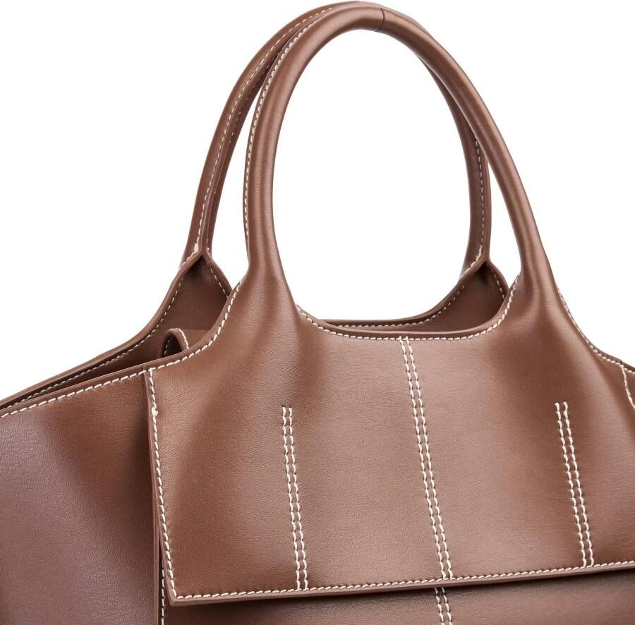 Marc Cain Sneakers Henkeltasche in bruin