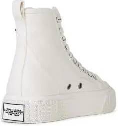 Marc Jacobs Low-Top Sneakers 'The High Top' White Tela Sneakers in wit