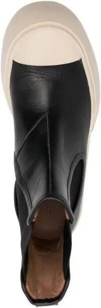 Marni Boots Slip-On Ankle Boots in zwart