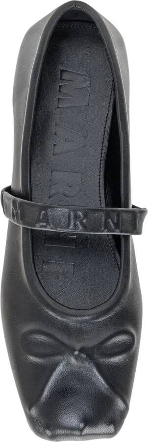 Marni Loafers Mary Jane in zwart