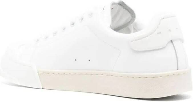 Marni Low-Top Sneakers Dada Bumper Leather Sneakers in wit