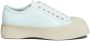 Marni Low-Top Sneakers Pablo Leather Platform Sneakers in wit - Thumbnail 4