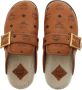 MCM Loafers U l Vst Flat Mules in cognac - Thumbnail 3