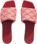 MCM Slippers & Mules Valentine's Day Flat Sandals in rood - Thumbnail 2