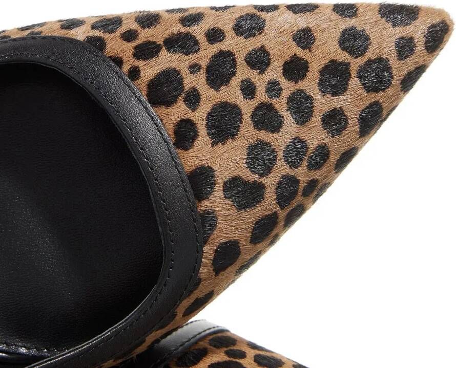 Michael Kors Hoge hakken Alora Mid Sling in luipaardprint