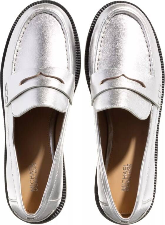 Michael Kors Loafers & ballerina schoenen Eden Loafer in zilver