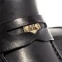 Michael Kors Zwarte leren sandalen met goudkleurige details Black Dames - Thumbnail 19