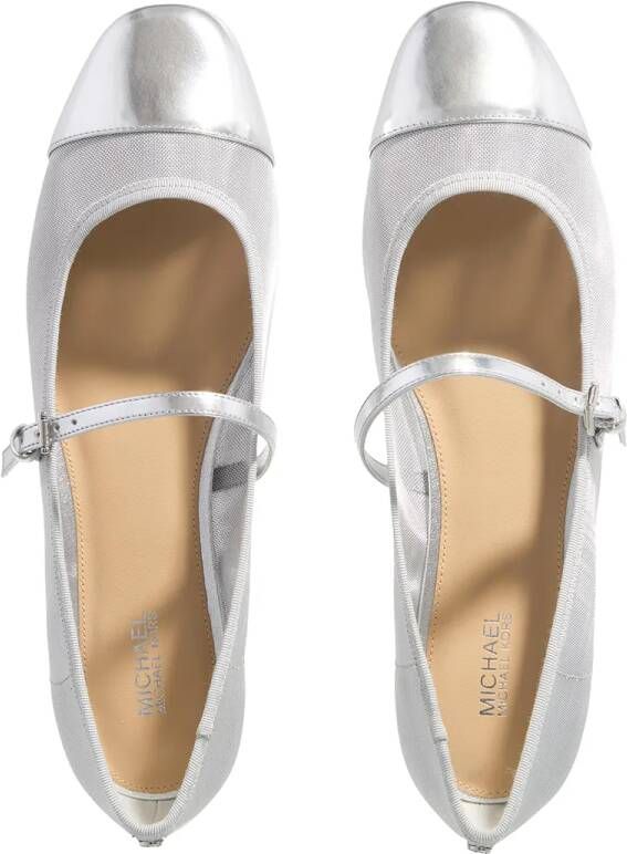 Michael Kors Loafers Mae Flex Ballet in zilver