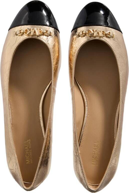 Michael Kors Loafers Rebecca Flex Ballet in goud