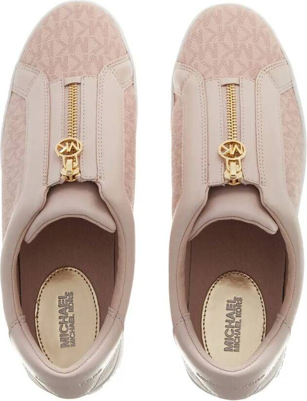 Michael Kors Low-Top Sneakers Keaton Zip Slip On in beige