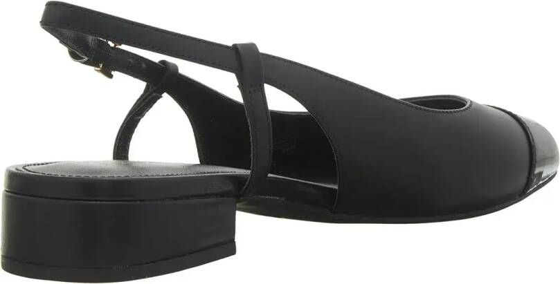 Michael Kors Perla Flex Sling Flat in zwart