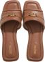 Michael Kors Sandalen Mandy Slide Sandal in bruin - Thumbnail 2